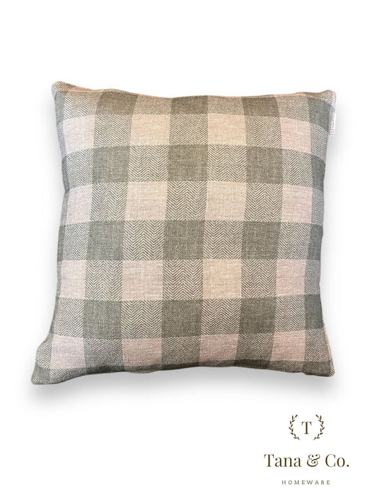 Cojín Campiña verde