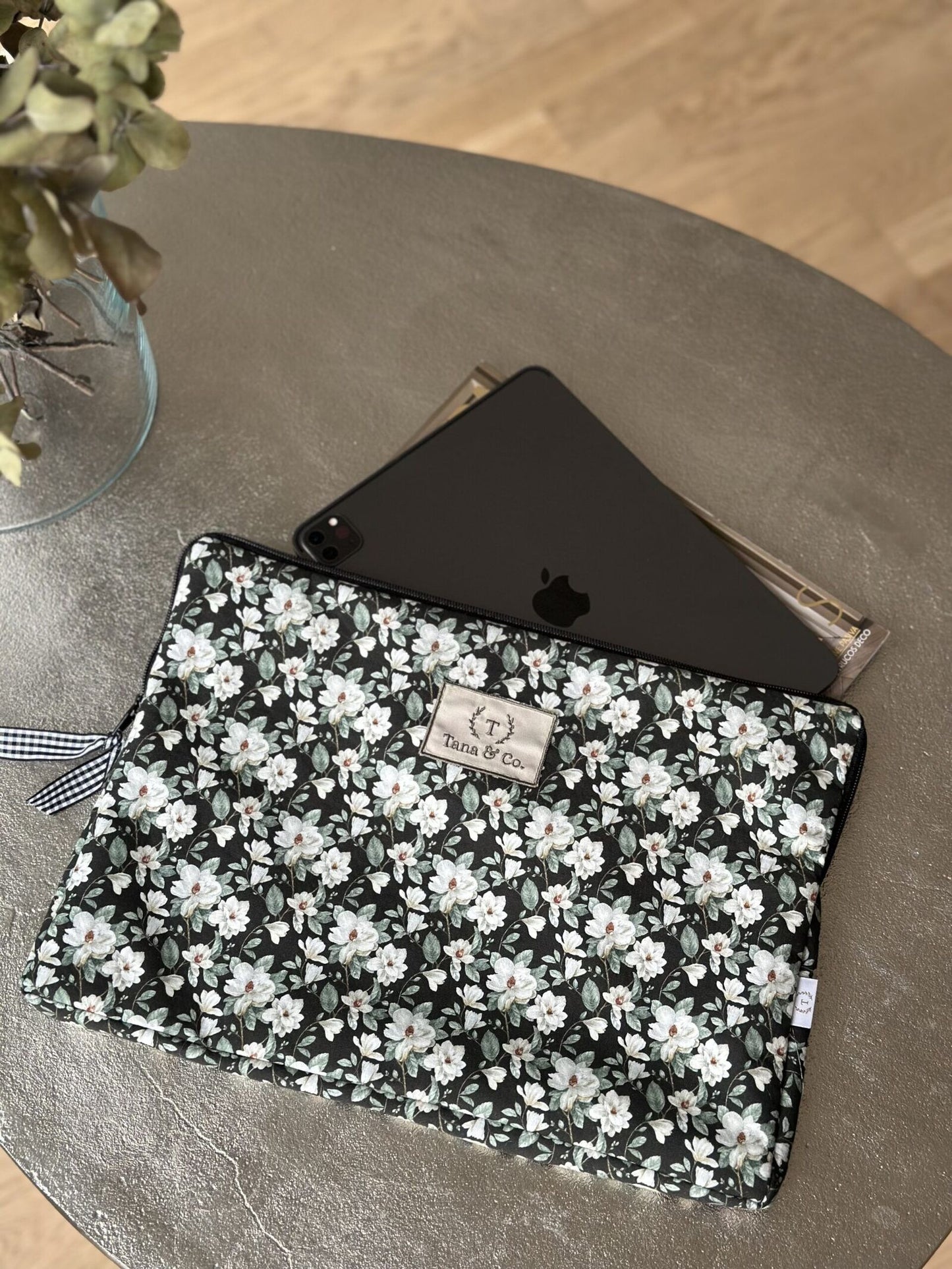 Funda portátil florecitas ULTIMAS